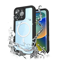 WaterProof Case For 16 Pro Max- Black
