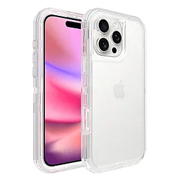 Defender Case For 16 Pro Max- Clear