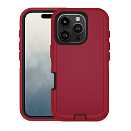 Defender For 16 Pro Max- Red