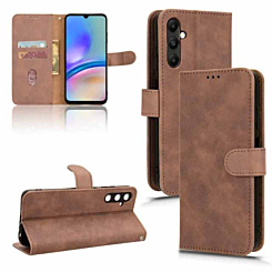 Leather Folio Case For A05S- Brown