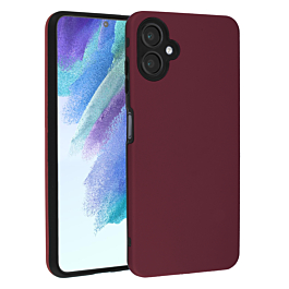 Full cover Silicone Case For A06- Maroon