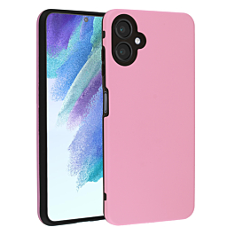 Full cover Silicone Case For A06- Pink