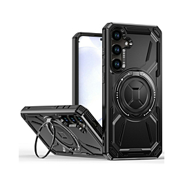 ShockProof Case With MagSafe Kickstand For A14- Black