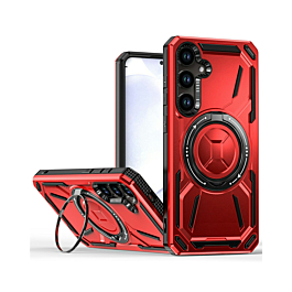 ShockProof Case With MagSafe Kickstand For A14- Red