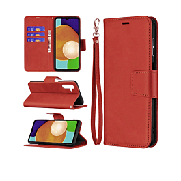 Leather Folio Case For A14- Red