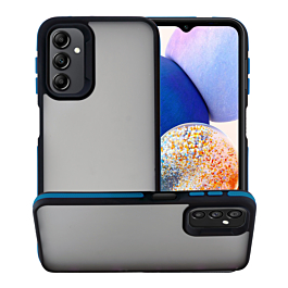 Matte Silicone case For A14- Blue