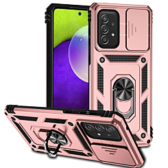 ShockProof case KickStand For A73- Rose Gold