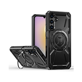 Shockproof Case With Ring Kickstand For A15- Black