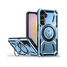 Shockproof Case With Ring Kickstand For A15- Blue