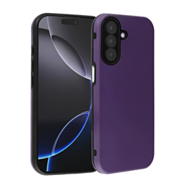 Full Cover Silicone Case For A17- Purple