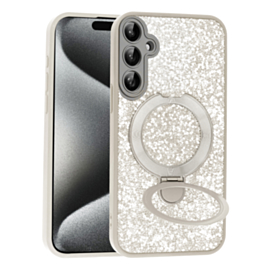 Full Glitter Case With MagSafe Kickstand For A17- Gold
