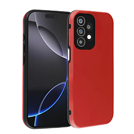 Full Cover Silicone Case For A23- Red