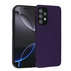 Full Cover Silicone Case For A33- Purple
