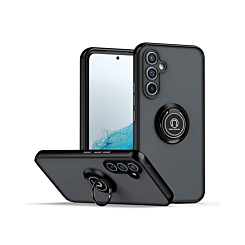 Matte Case With Ring Stand For A34- Black