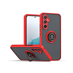 Matte Case With Ring Stand For A34- Red
