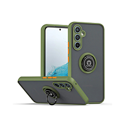 Matte Case With Ring Stand For A34- Green