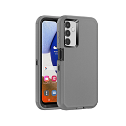 Defender Case For A34- Gray Black