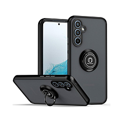 Matte Case With Ring Kickstand For A35- Black