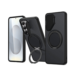 Matte Case With MagSafe Kickstand and Camera Cover For A36/A56- Black