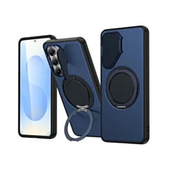 Matte Case With MagSafe Kickstand and Camera Cover For A36/A56- Blue