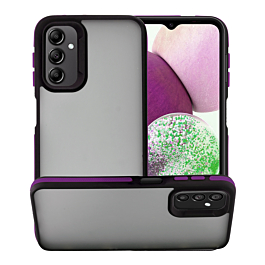 Matte Silicone Case For A37- Purple