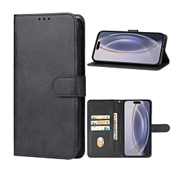 Leather Folio Case For A53- Black