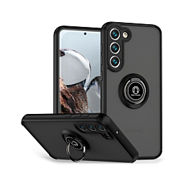 Matte case with ring stand For A54- Black