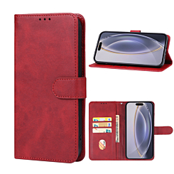 Leather Folio Case For A55- Red