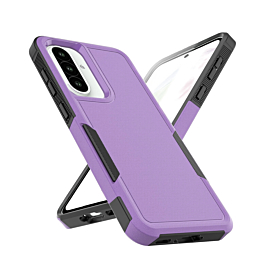 Heavy Shockproof Case For A57- Purple
