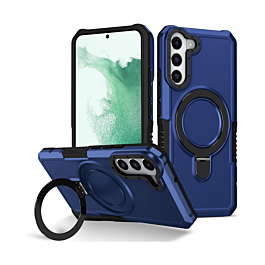 ShockProof Case with MagSafe Kickstand For S22- Blue