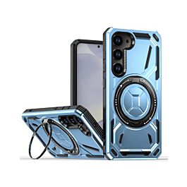 ShockProof Case with MagSafe Kickstand For S22- Light Blue