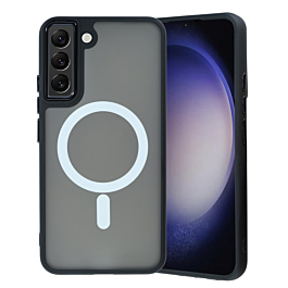 Matte Case With MagSafe For S22 Plus- Black