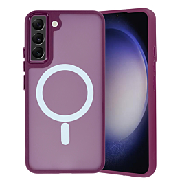 Matte Case With MagSafe For S22 Plus- Purple