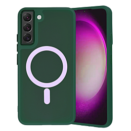 Matte Case With MagSafe For S22 Plus- Green