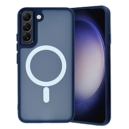 Matte Case With MagSafe For S22 Plus- Blue