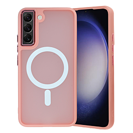 Matte Case With MagSafe For S22 Plus- Pink