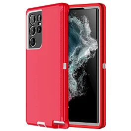 Defender Case For S22 Ultra- Pink