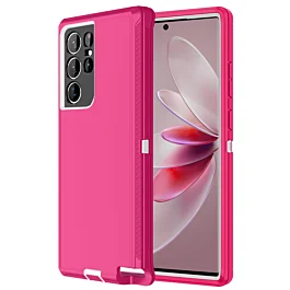 Defender Case For S22 Ultra- Pink
