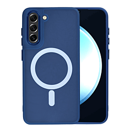 Matte Case Wireless Charging For S23- Blue