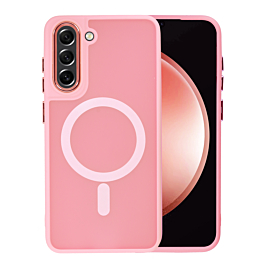 Matte Case Wireless Charging For S23- Pink