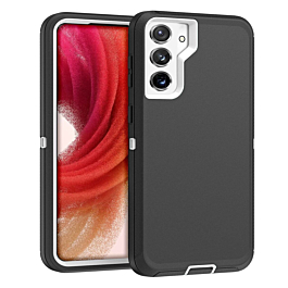 Defender Case For S23FE- Black/White