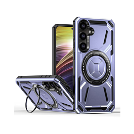 ShockProof MagSafe Kickstand Case For S23FE- Purple