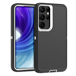 Defender Case For S23 Plus- Black/White