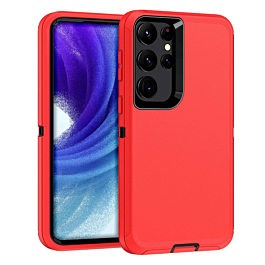 Defender Case For S23 Ultra- Red