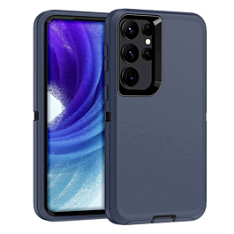 Defender Case For S23 Ultra- Navy Blue