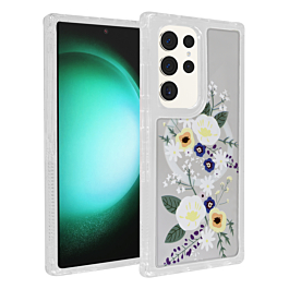 Floral Design Case For S23 Ultra- 2