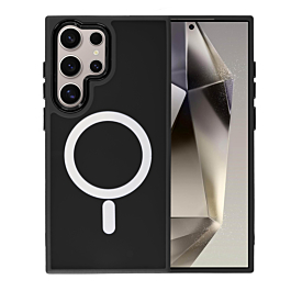 Matte Case With Magsafe For S23 Ultra- Black