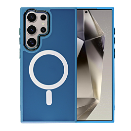 Matte Case With Magsafe For S23 Ultra- Blue