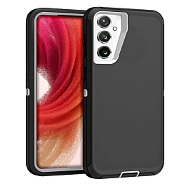 Defender Case For S24/S25- Black/White