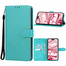 Leather Folio Case For S24/S25- Blue
